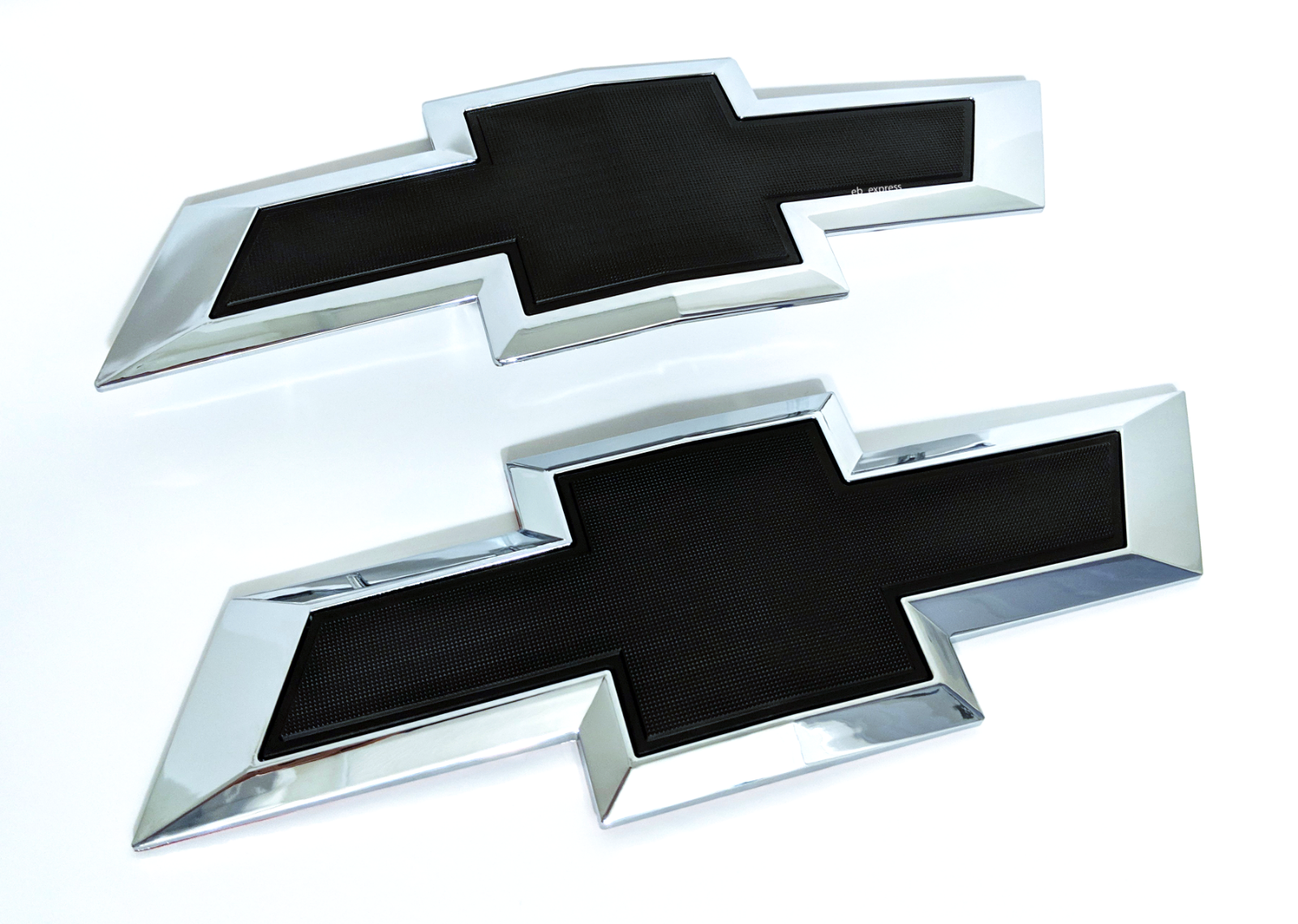 Chevy Silverado 1500 2500hd 3500hd Black Front Rear Tailgate Bowtie