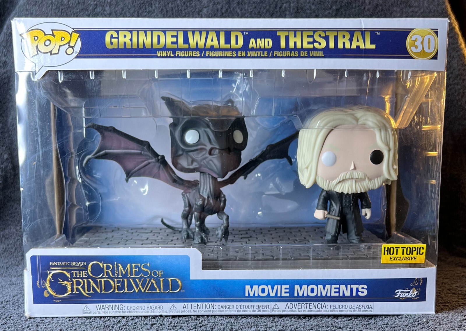 Grindelwald and Thestral フィギュアセット 30 Funko Pop! Fantastic Beasts: Grindelwald and Thestral #30