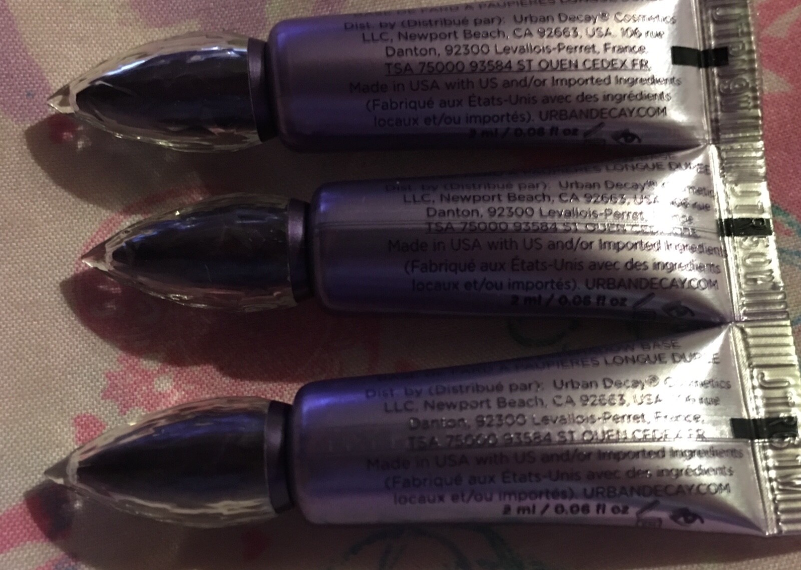 Lot of 3 URBAN DECAY EYESHADOW PRIMER POTION IN ORIGINAL~ 0.06oz Each! NEW!