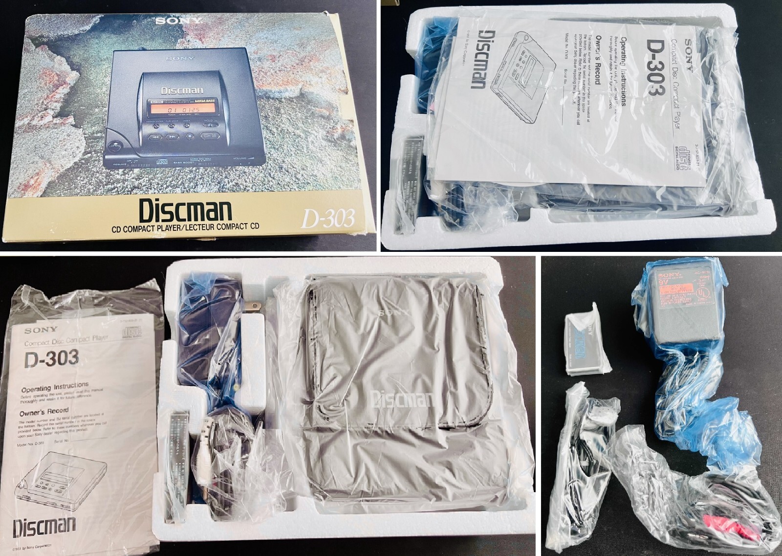SONY ポータブルCDプレーヤー D-303 The D-303 one of the best Sony Discman players out there. A