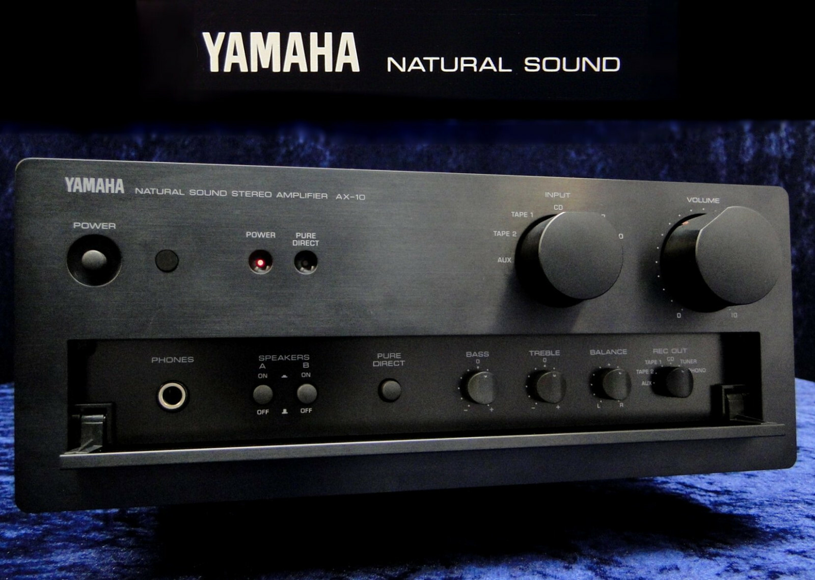 Verstärker YAMAHA AX 10 m. FB Stereo Power Amplifier der X