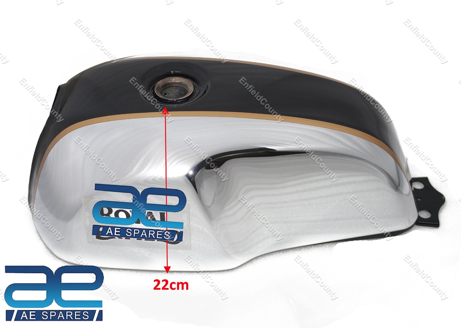 For Royal Enfield Mister Clean Fuel Petrol Gas Tank For Continental GT 650cc 