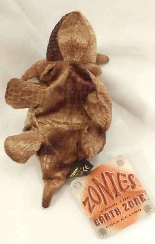 TRIGGOR Triceratops Dinosaur NEW w TAGS Bean Bag Plush by RUSS ZONIES EARTH ZONE