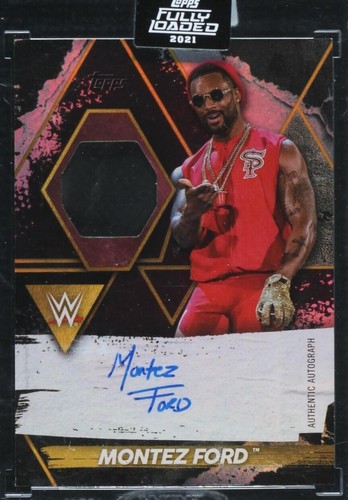 2021 Topps WWE Fully Loaded - Montez Ford #P-MF