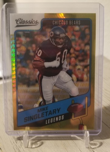 Mike Singletary NFL Classics Legends Gold /99 SSP