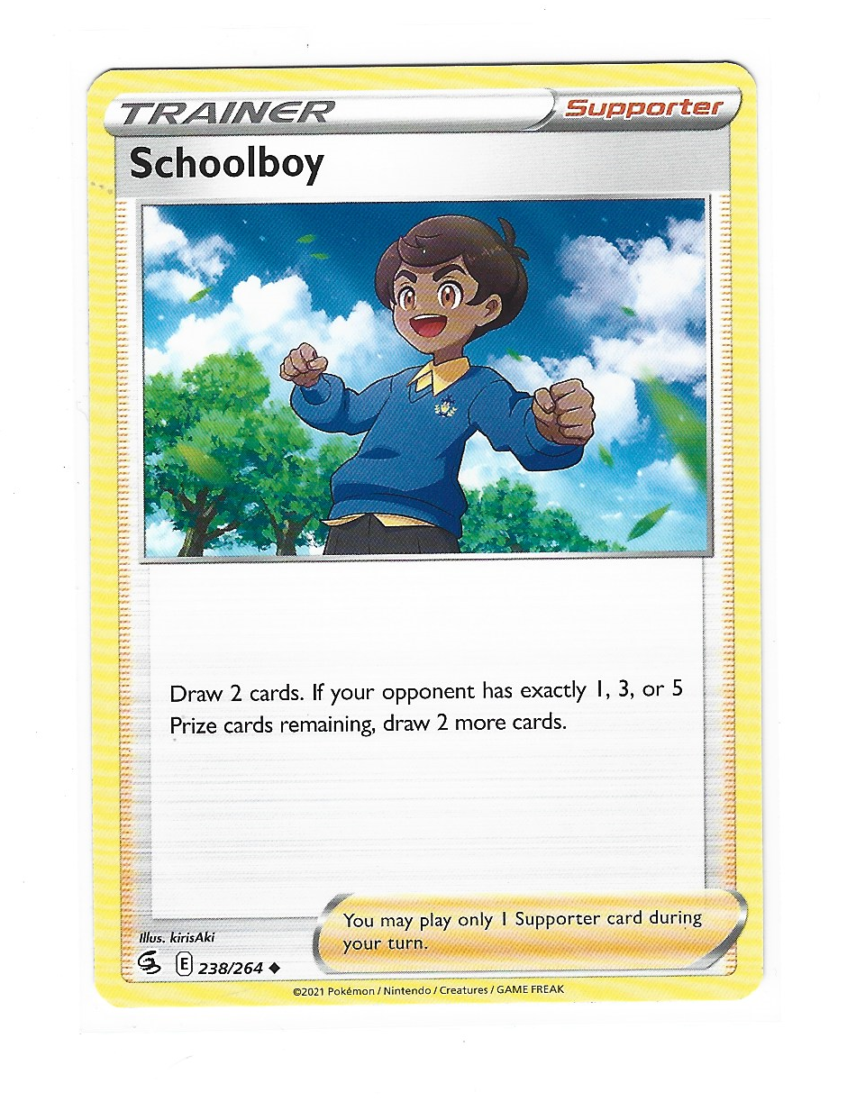 Schoolboy Fusion Strike 238/264 Pokemon TCG Card | eBay Schoolboy Fusion Strike 238/264 Pokemon TCG Card | eBay