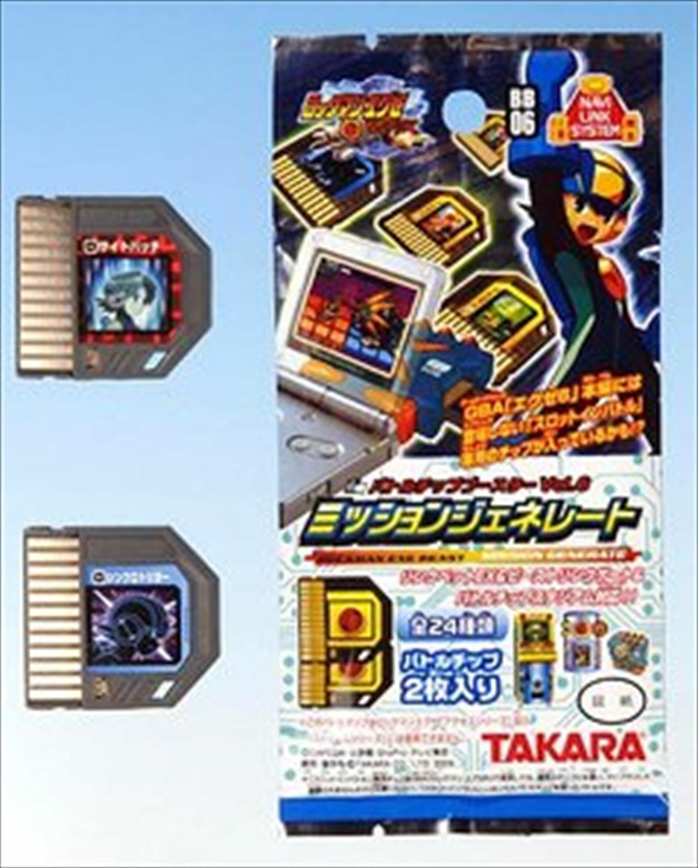Takara Tomy ROCKMAN Exe Battle Chip Booster Vol6 from Japan