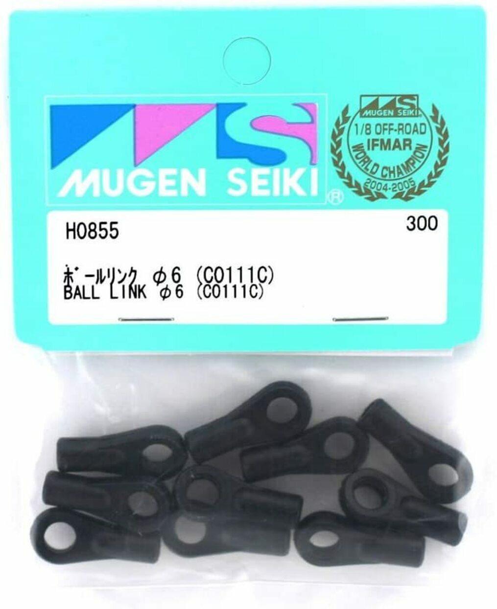 Mugen Seiki Plastic Ball End (C0111C) Mugen Seiki Plastic Ball End (C0111C)