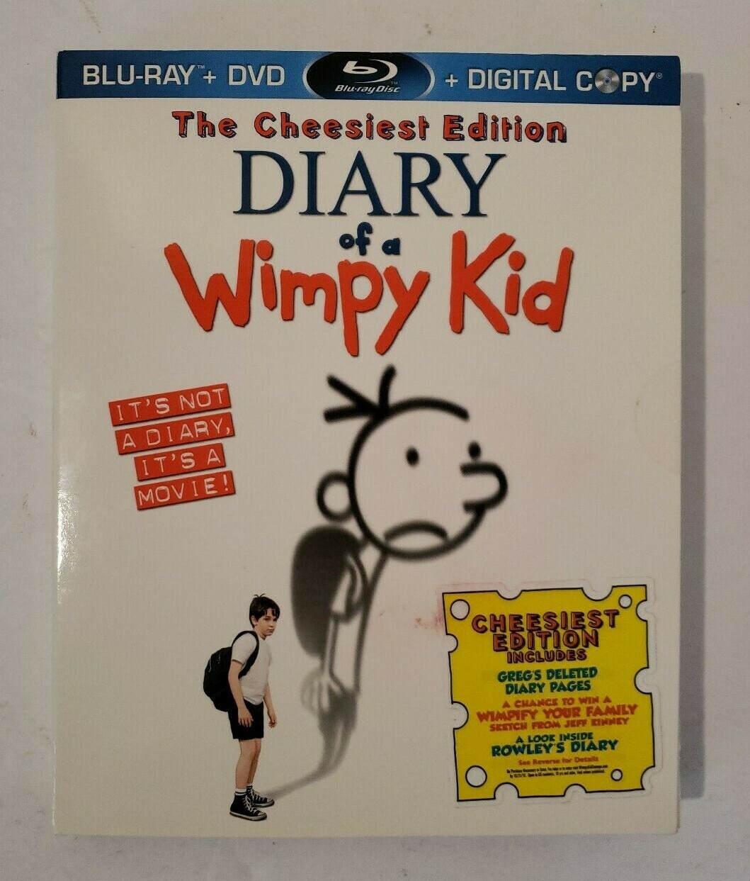 Diary of a Wimpy Kid (Blu-ray + Digital Copy) The Cheesiest