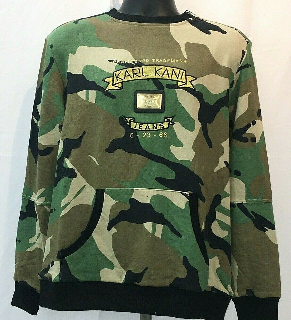 Свитер Karl Kani Camo Crewneck Pullover 