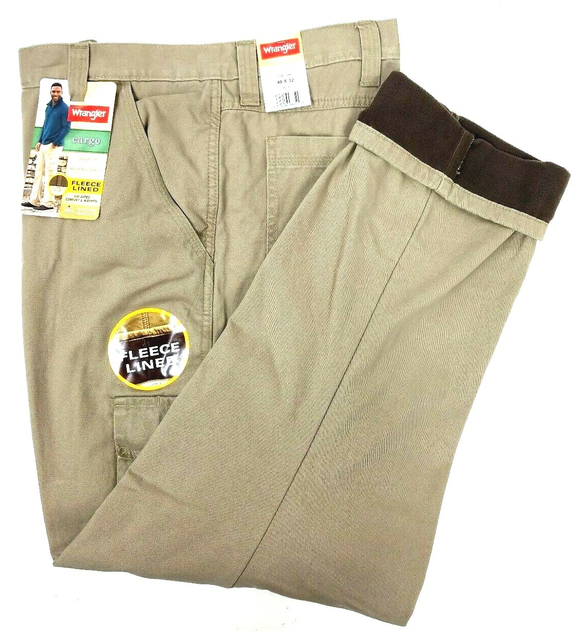 wrangler lined pants