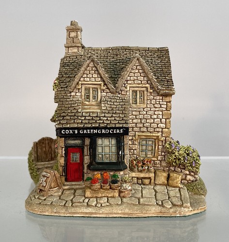 Vintage 1991 Lilliput Lane Village Shops Cox's GreenGrocers