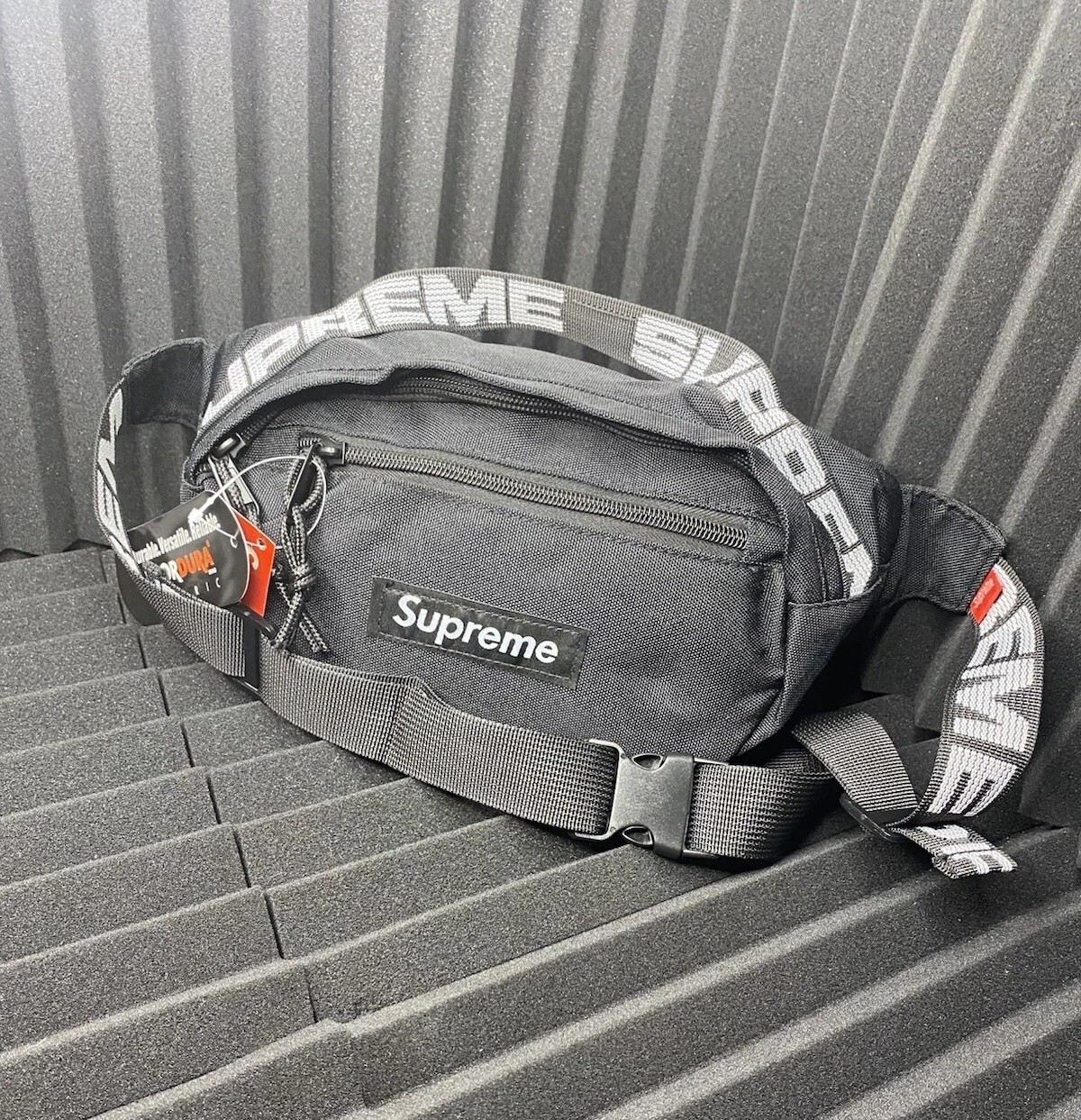SUPREME Waist Bag (SS18) Black | eBay