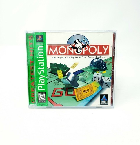 【暑いです値！】MONOPOLY 2010 横浜版 Monopoly (Sony PlayStation 1) PS1 Greatest Hits Complete CIB