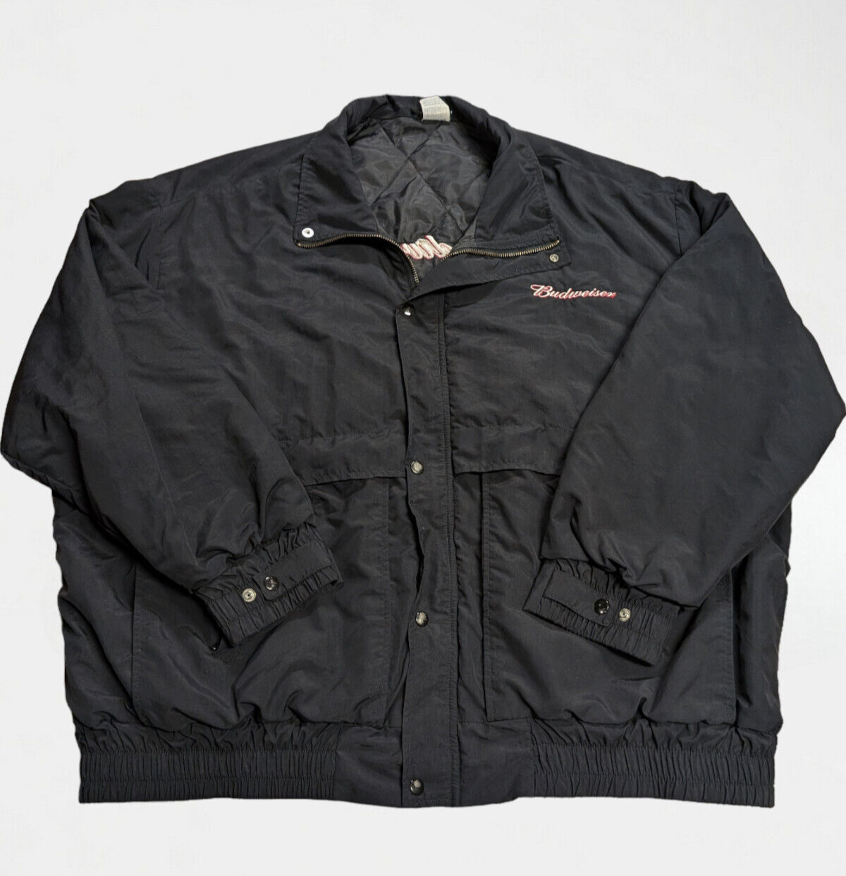 VTG 70's Unitog Budweiser Work Jacket Mens 3XL/XXXL Bomber VTG 70's Unitog Budweiser Work Jacket Mens 3XL/XXXL Bomber