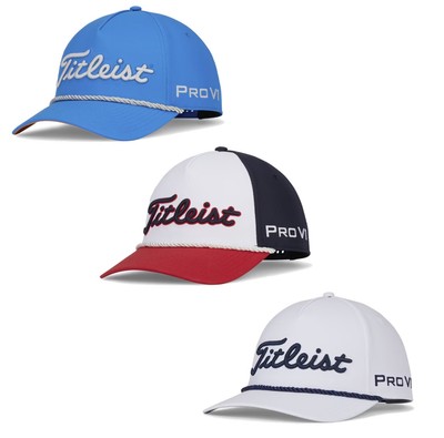 Кепка для гольфа Titleist Tour Rope Snapback Hat - Новинка
