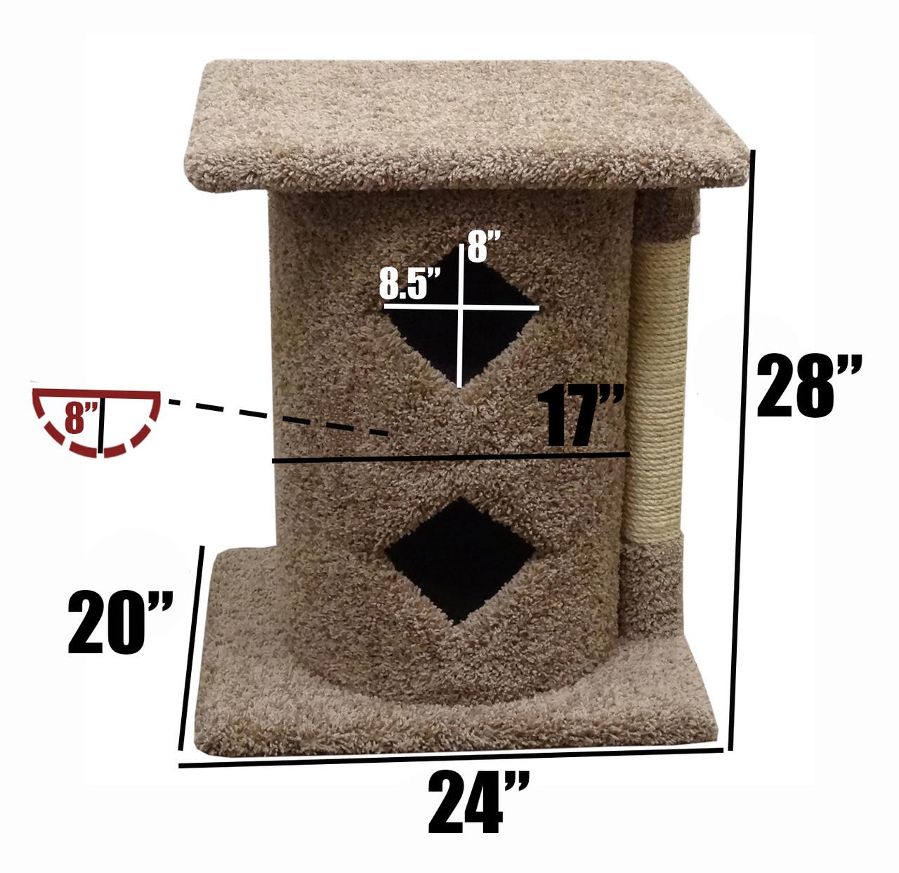 PREMIER 2-STORY CAT CAVERN, 28