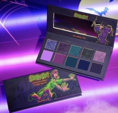 NEW Scooby Doo x Glamlite Eyeshadow Palette Creeps & Crawls LIMITED ED FREE SHIP