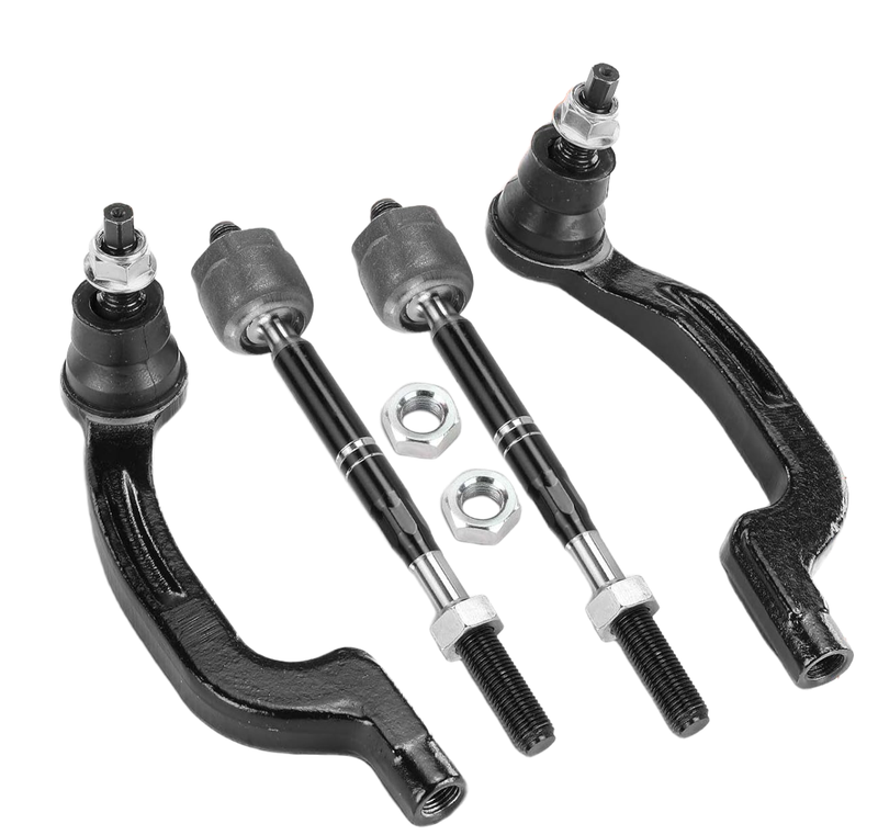 4Pc Inner Outer Tie Rod End Kit for 2014-2019 Mercedes Benz CLA250 CLA45 AMG