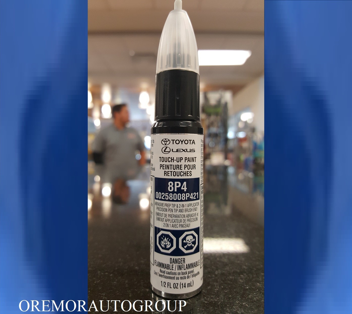 Toyota Lexus Scion Indigo Ink Pearl Touch Up 8p4 Paint Genuine Oem