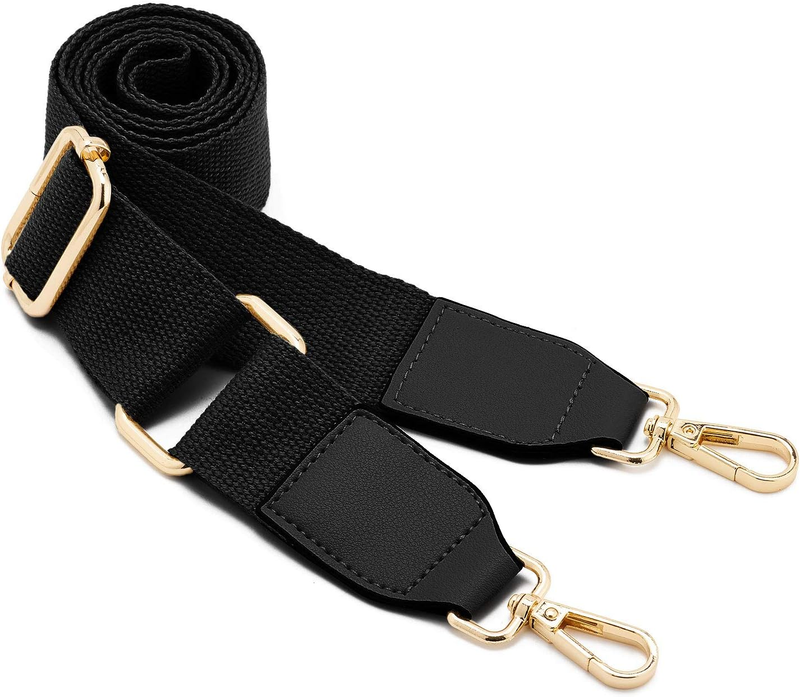 DEVPSISR Wide Shoulder Purse Strap Replacement Adjustable Belt Canvas Bag Crossb