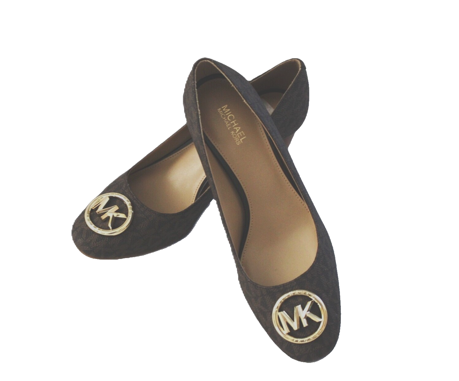 MICHAEL KORS ゴールドロゴ　ローファー Michael kors logo moccasin - Gem