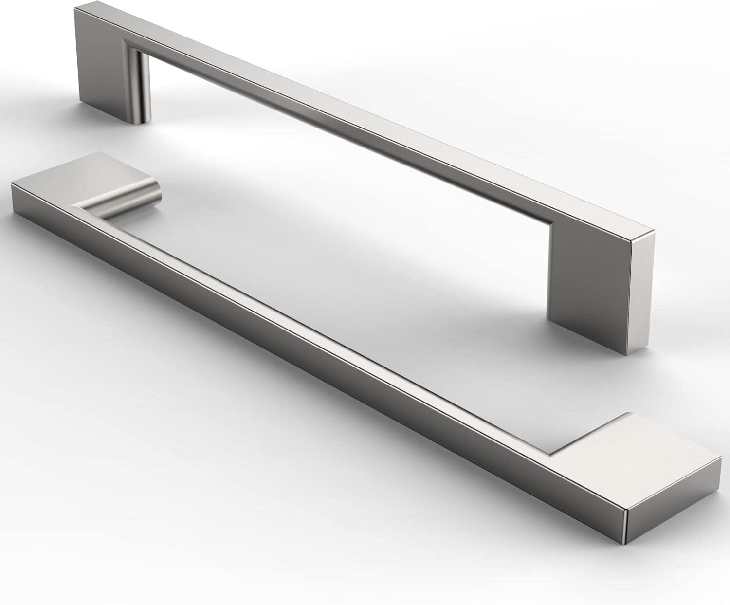 10 Pack Classic Elegant Brushed Nickel Aluminium Cabinet 160mm Hole Center new