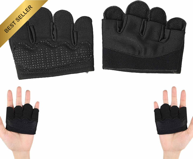 Workout Gloves Weight Lifting Gloves, Non-Slip Half Finger Workout Gloves for Gy