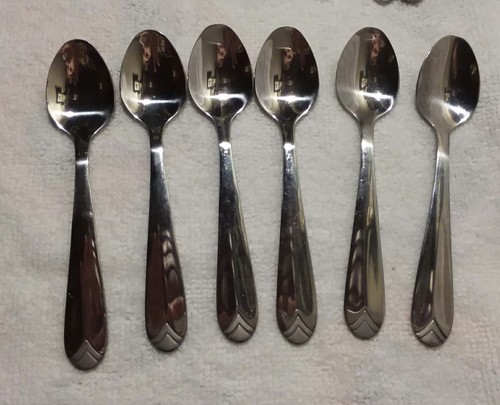 Stokes Brand 6 Mini Forks and 6 Espresso Spoons, 4.5