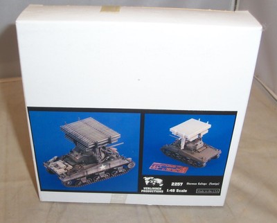 VERLINDEN 1:48 M4 SHERMAN CALIOPE T34 ROCKET LAUNCHER CONVERSION FOR TAMIYA 2257
