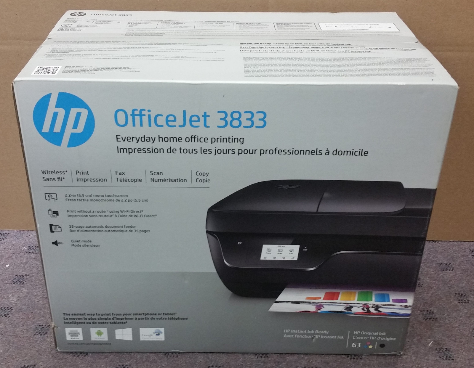 hp officejet 3833 printer