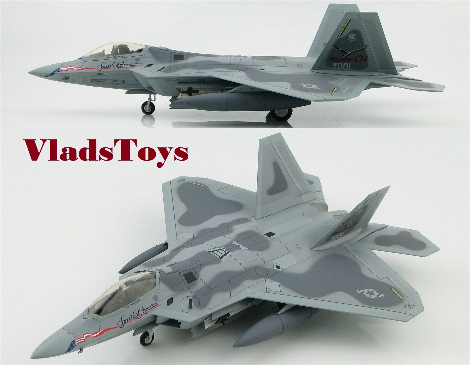 HOBBY MASTER（ホビーマスター）1/72 F-22 ラプター スピリット・オブ