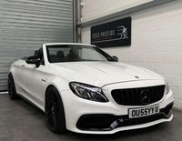 2018 Mercedes-Benz C-CLASS 4.0 AMG C 63 Premium Auto 2dr Convertible Petrol Auto