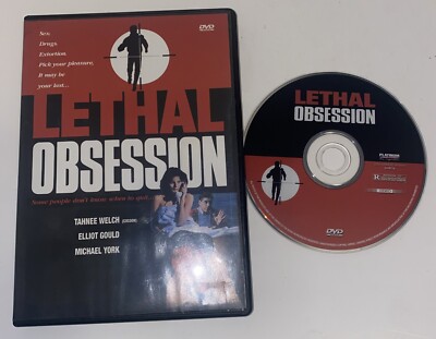 Lethal Obsession DVD 1987 Crime Thriller Elliot Gould Michael York Tahnee Welch