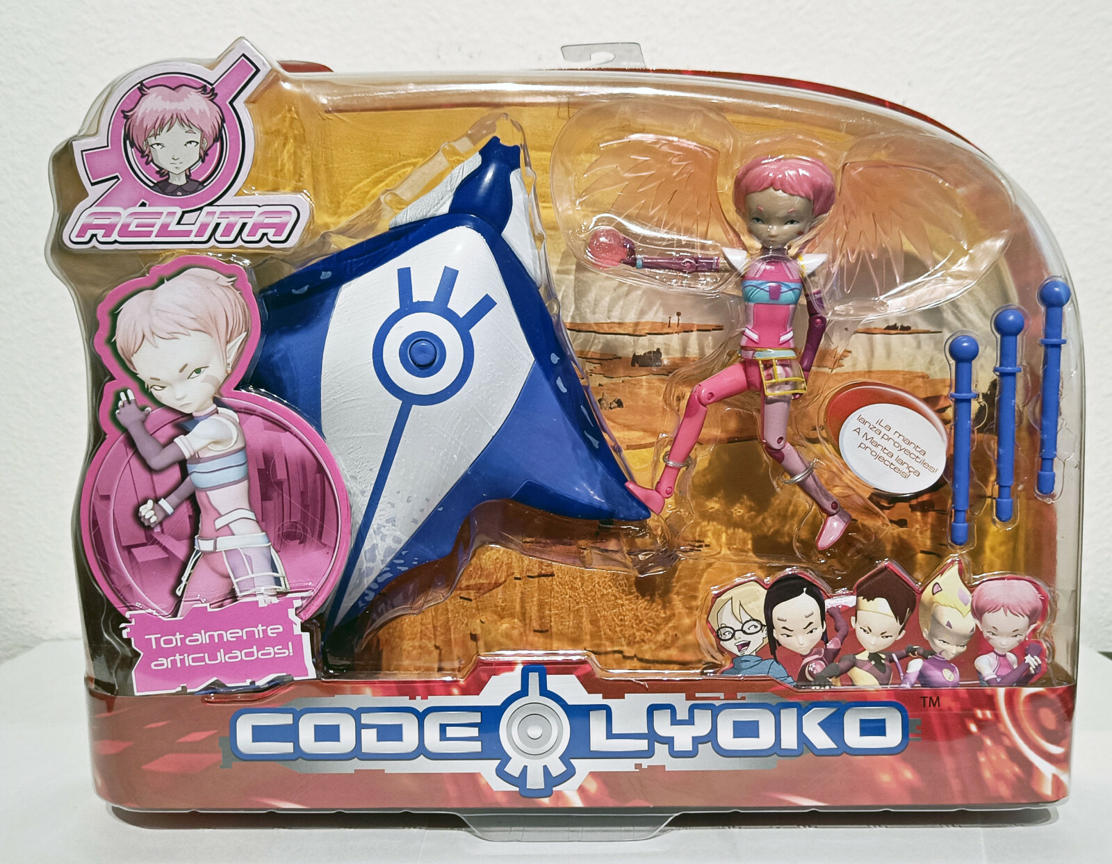 Code Lyoko - 2-Pack - Aelita with Manta - Figure about 5 Code Lyoko - 2-Pack - Aelita with Manta - Figure about 5