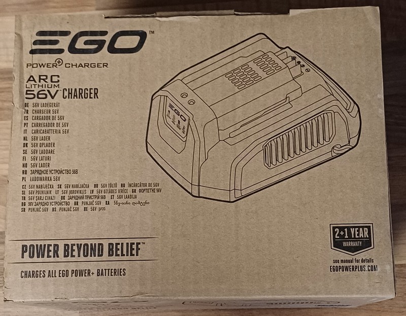 Ego - Batterie / Akku LadegerÃ¤T Ch2100e FÃ¼R Alle Lithium Akkus Neu In Ovp