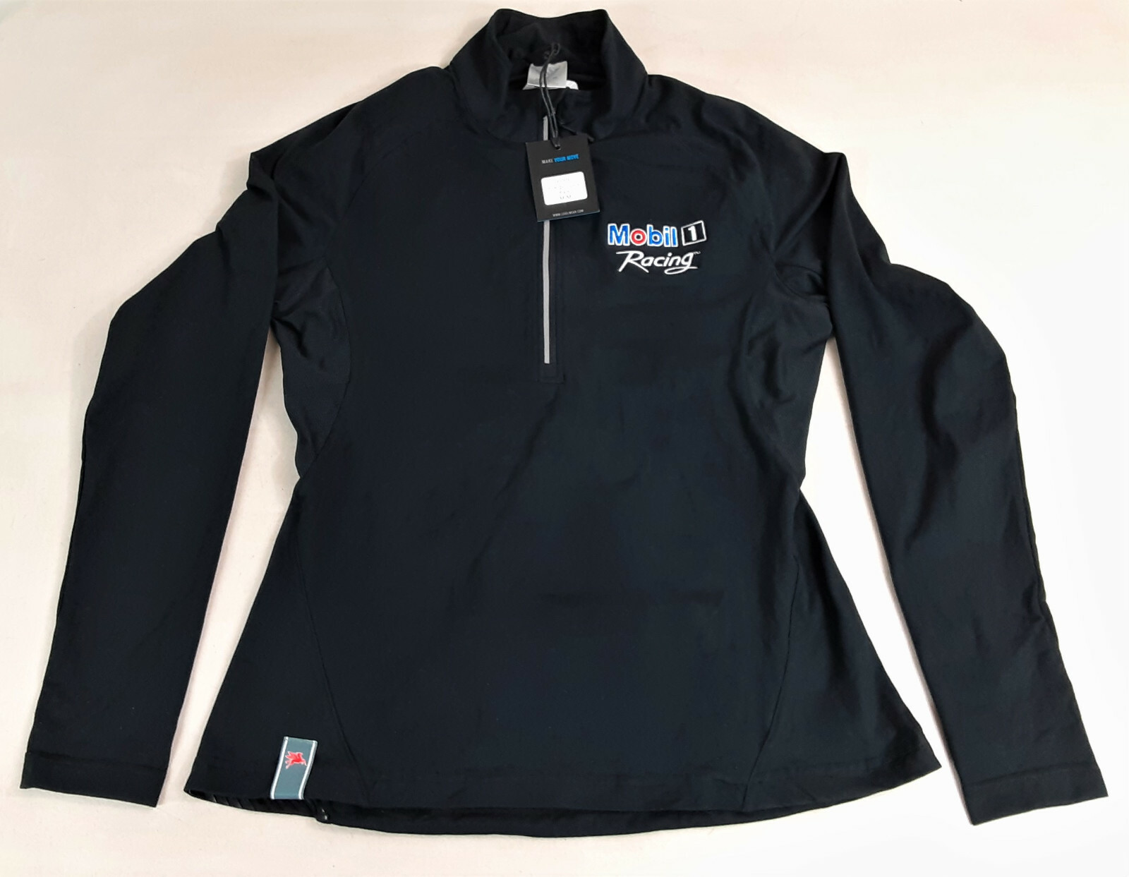 Mobil 1 Racing Levelwear Energy 1/2 Zip Black Womens M/M Mobil 1 Racing Levelwear Energy 1/2 Zip Black Womens M/M