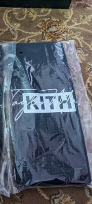 Kith for TaylorMade Golf Cart Towel Black Limited Edition NEW    IN HAND 