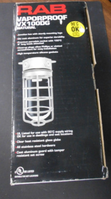 RAB VX100DG Vaporproof Light