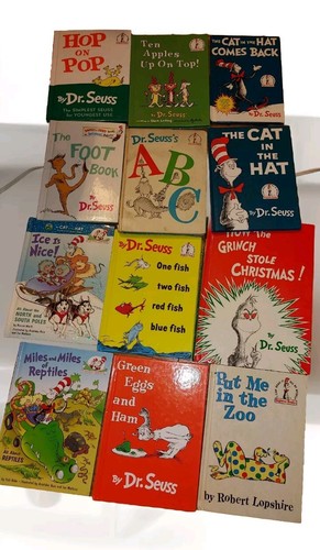 Dr Seuss Book Lot - Exact Books & titles 12 Books | eBay