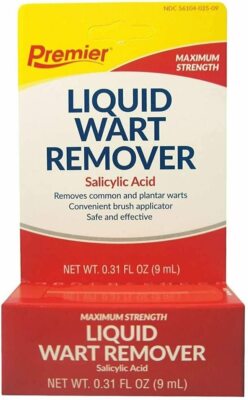 Premier Liquid Wart Remover with Salicylic Acid & Maximum Strength 0.31 Ounce