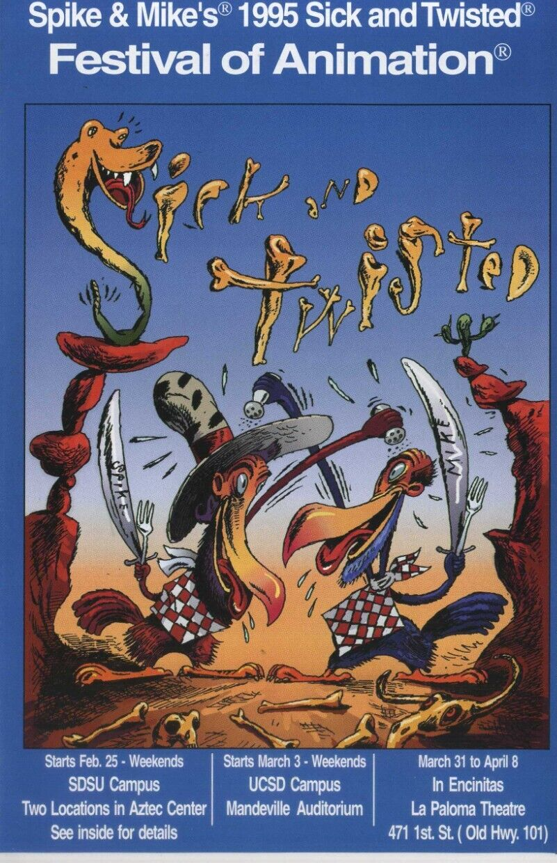 その他 Spike and Mike&#39;s Sick and Twisted Festival of Animation: Full Frontal Spike And Mike's Sick And Twisted Festival Of Animation – Mondo