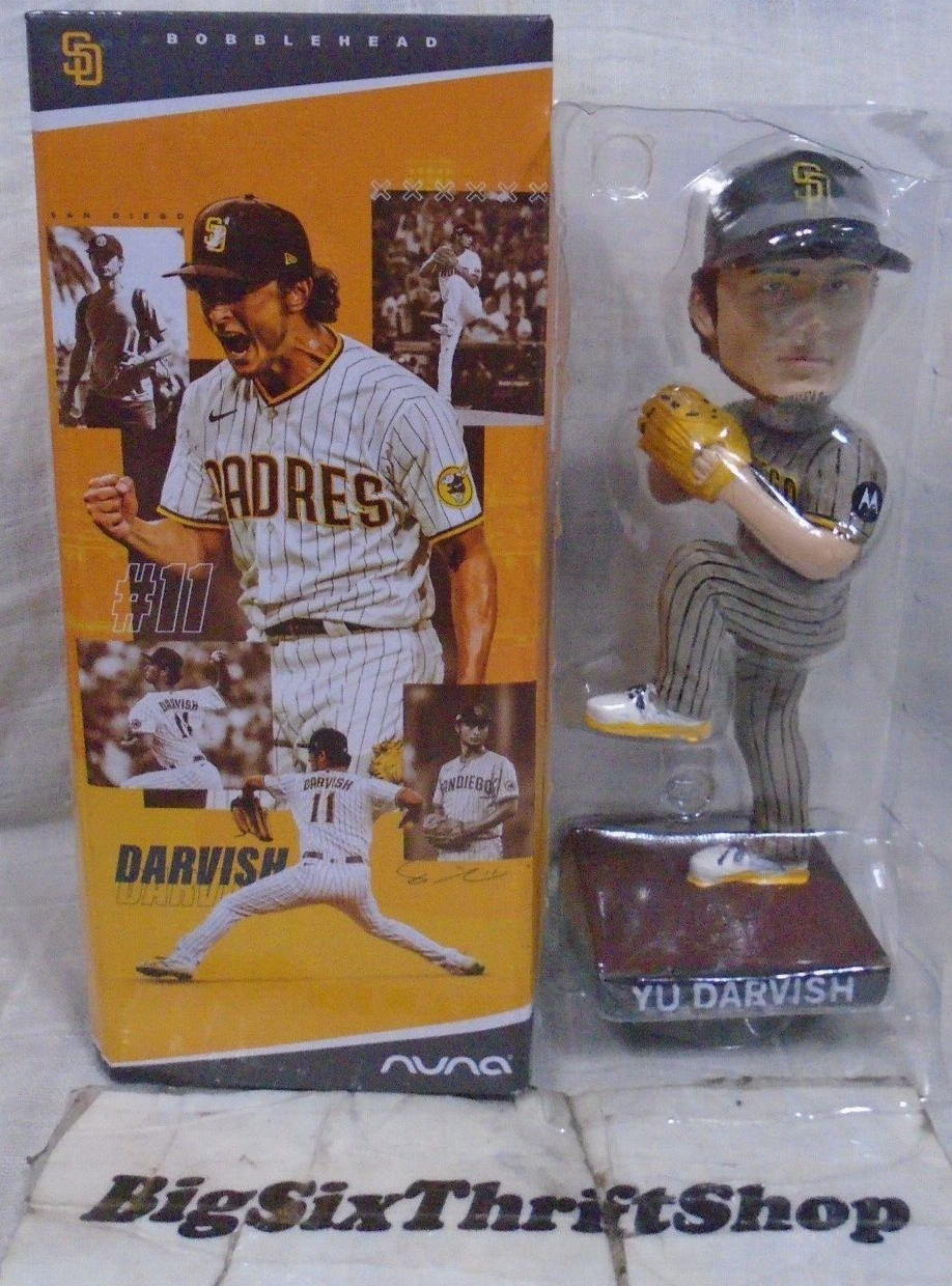 YU DARVISH ボブルヘッド #11 San Diego Padres SGA 7/24/23 Yu Darvish 3000th Strikeout