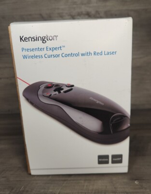 Kensington Presenter Expert Wireless Cursor Control With Red Laser K72425AM.