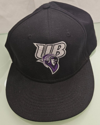 vintage otto  U.B. UB UNIVERSITY OF BRIDGEPORT PURPLE KNIGHTS snapback cap