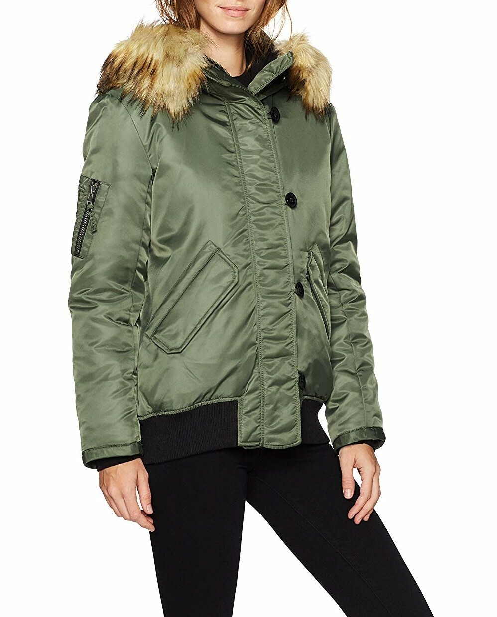 S13 Women's 146279 Dani Bomber Army Sz L