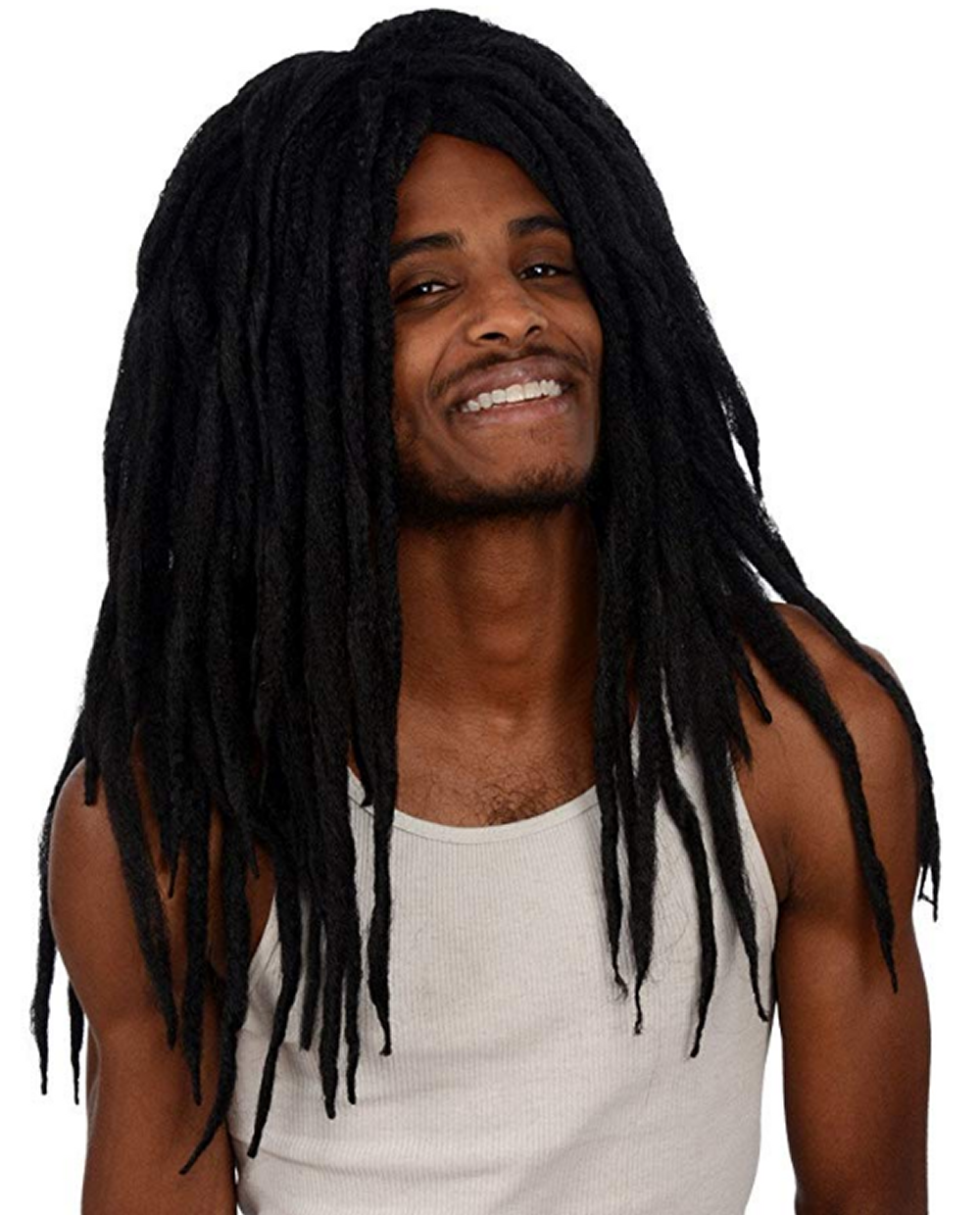 Dreadlocks Rasta Wig Pirate Costume Long Fake Hair Marley Cosplay