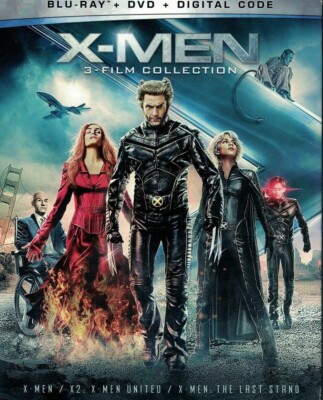 X-MEN 3-Film Collection  ( Blu-ray + DVD + Digital )  BRAND NEW + FREE SHIPPING