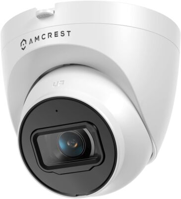 Amcrest 4K Ultra HD 8MP PoE Dome Security Camera Night Vision Weatherproof