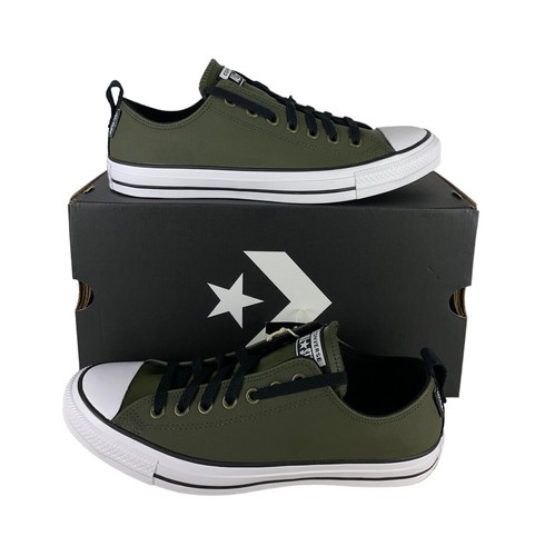 НОВЫЕ кроссовки Converse Chuck Taylor All Star Ox TecTuff, зеленые, белые мужские 9